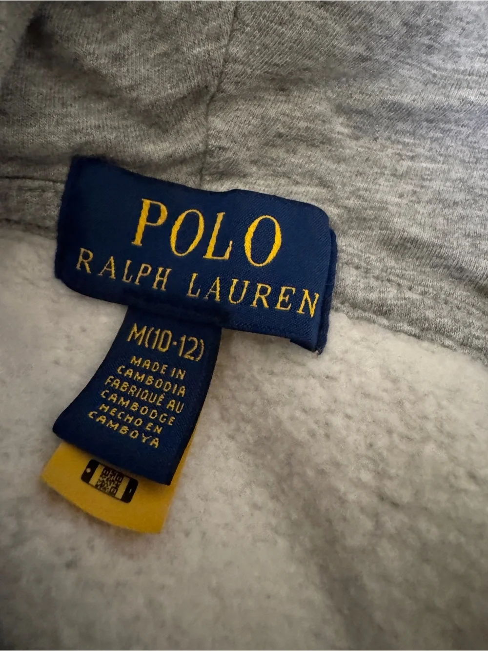 Polo by Ralph Lauren Kids Grey Hooded Zip Sweatshirt and Jogger Set